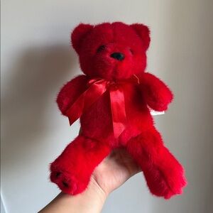 PBC International Red Bear Plush